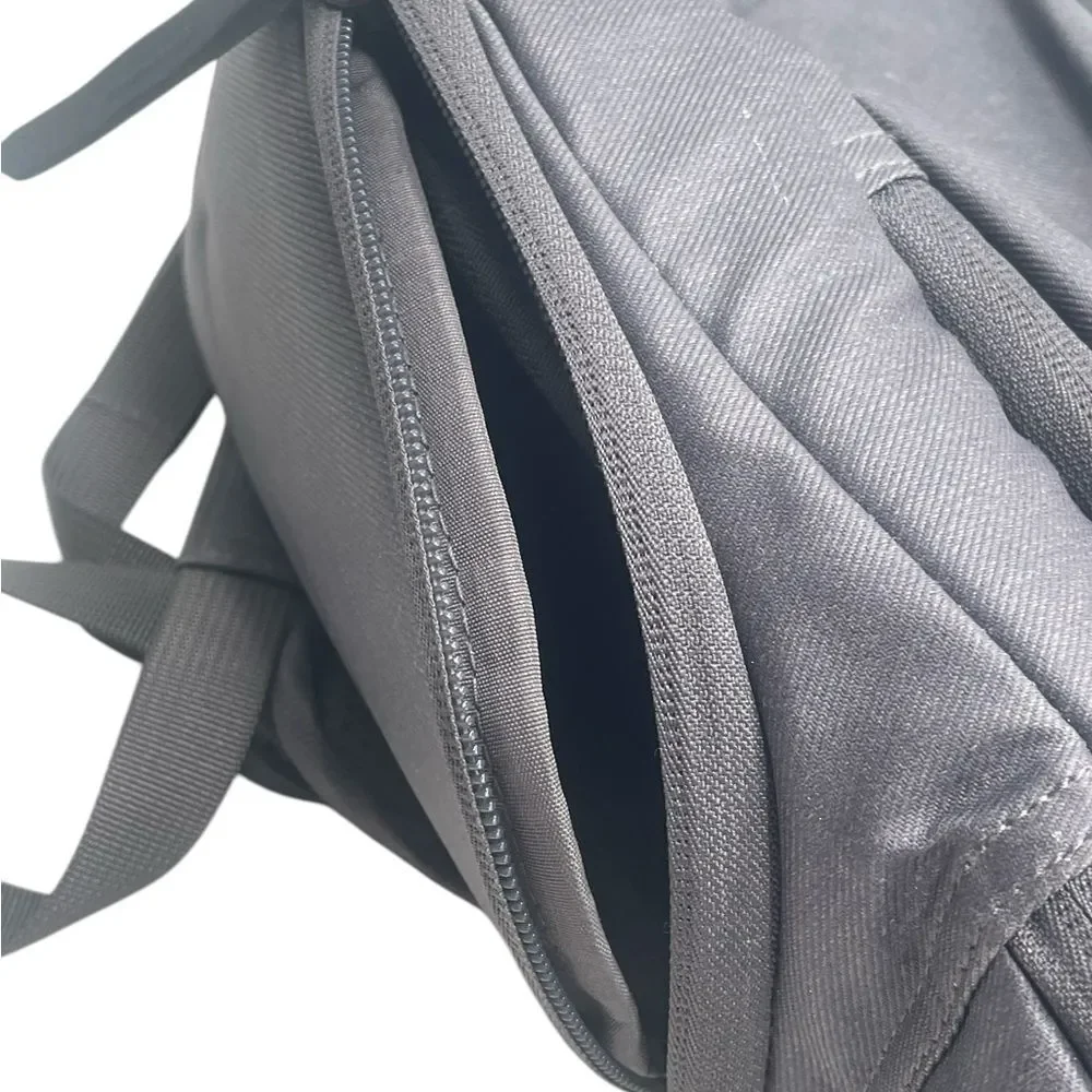 High Sierra Backpack Business Proslim USB Laptop Bag Mercury Gray Black